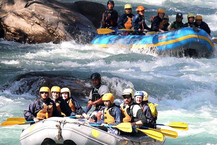 Die Freude am Rafting im Trishuli River - Tagestour