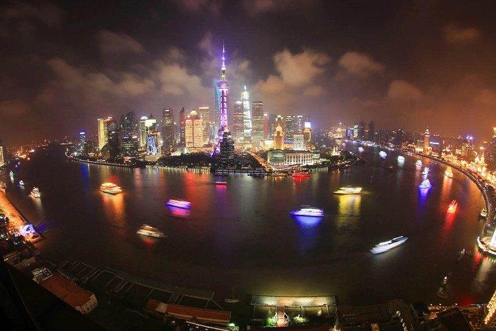 Shanghai di notte: VIP River Cruise e Dim Sum Dinner