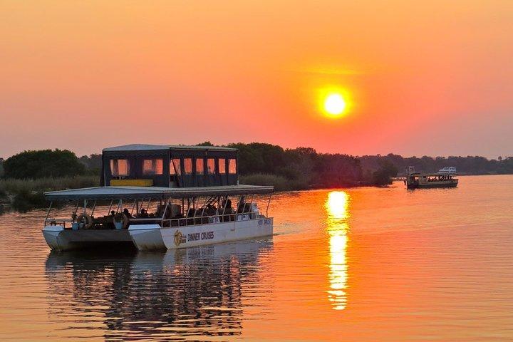 Sunset Cruise Wildlife Watch-oplevelse ved Zambezi-floden