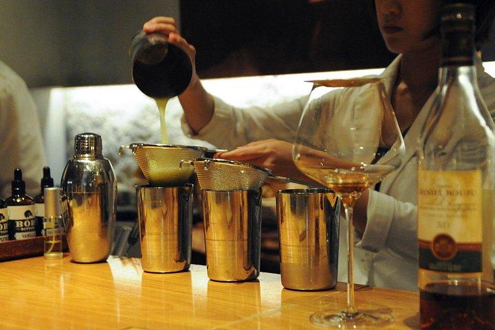 高級東京酒、カクテル、ウイスキー、ペアリングツアー