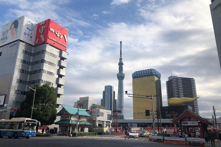 浅草、東京で一番人気のファミリーフードツアー