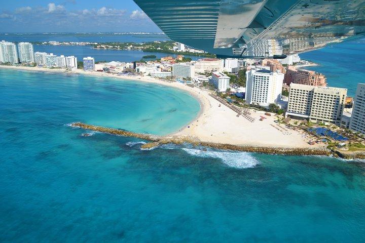 Voo panorâmico em Cancun
