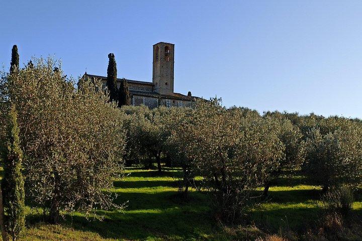 S GimignanoとMonteriggioniに立ち寄る、フィレンツェからシエナへのプライベートトランスファー