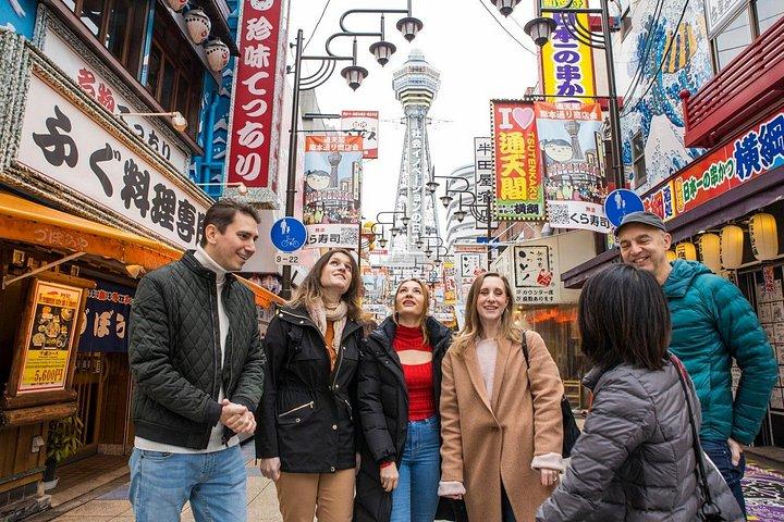 Osaka Shinsekai Evening Food Tour