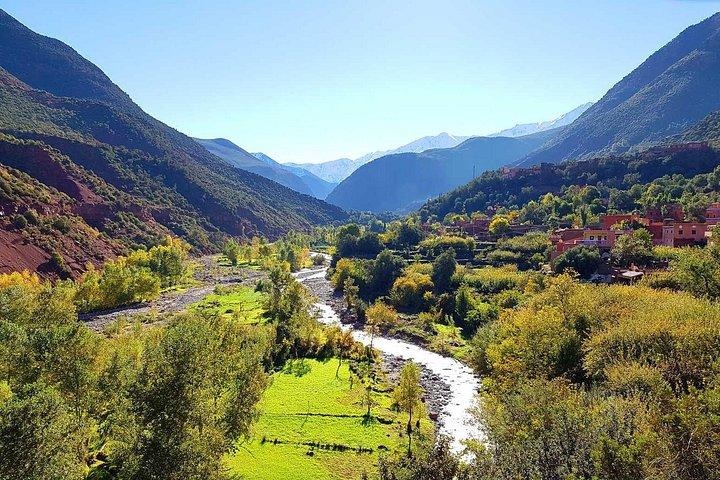 マラケシュからのアガファイ砂漠とアトラス山脈の日帰り旅行