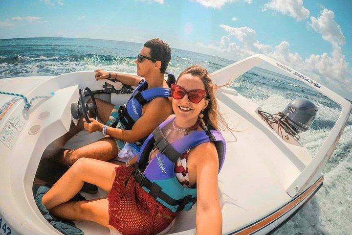 Tour della giungla e snorkeling a Punta Nizuc Reef, museo sottomarino