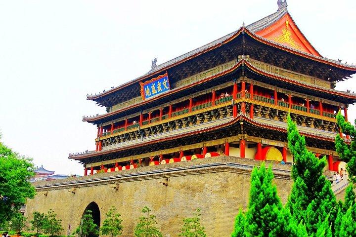 4-timers privat rundvisning i Xi'an med bymur, vildgåspagode og muslimsk kvarter