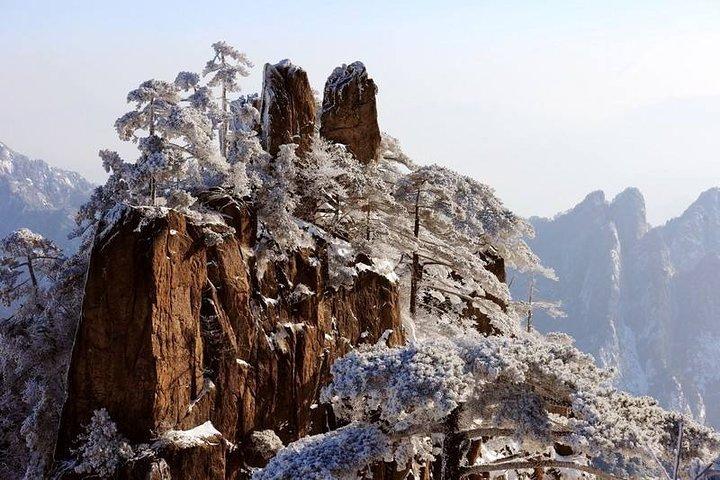 Excursão privada de 2 dias ao Monte Huangshan e Vila Xidi saindo de Hangzhou de trem-bala