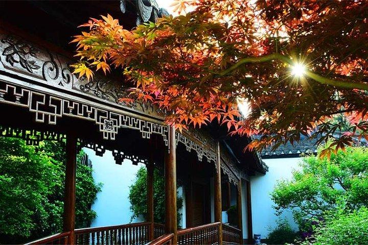 Tour di un giorno privato della natura e del giardino di Hangzhou con Tea Village e pranzo