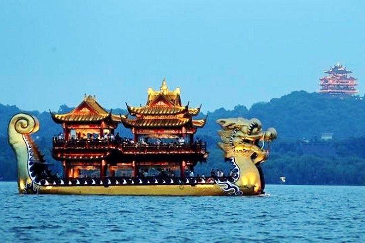 Halvdagars Hangzhou Privat rundtur med West Lake Cruise och Lingyin Temple