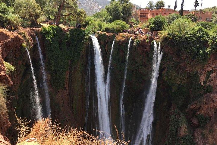 Tour di gruppo di un'intera giornata alle cascate di Ouzoud da Marrakech