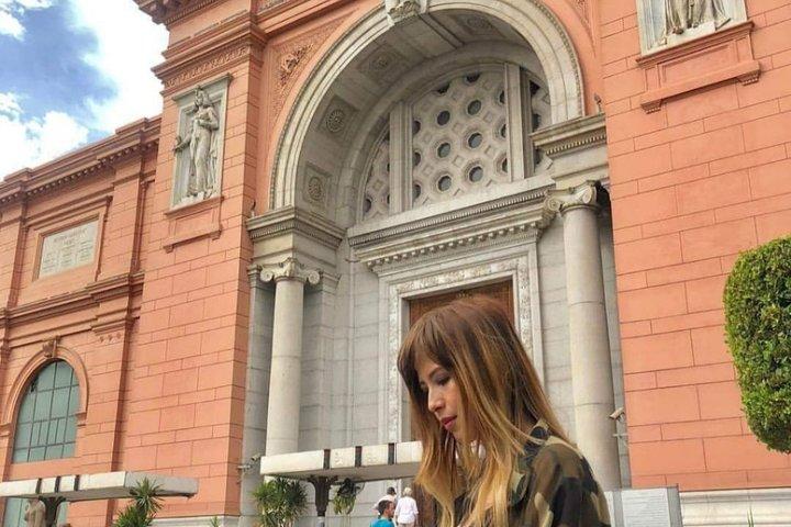 Tour Privado ao Museu de Antiguidades Egípcias, Mesquita Mohamed Ali e Cairo Copta