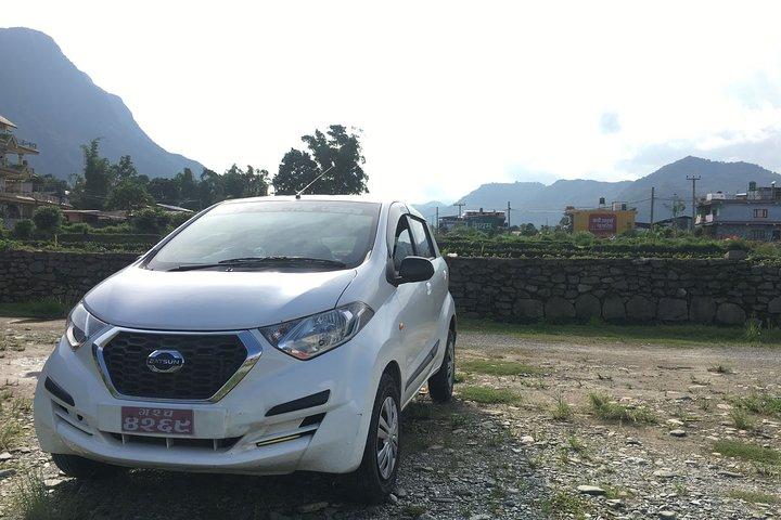 Private Autofahrt von Pokhara nach Kathmandu und V.V.