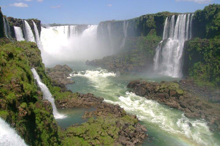 Tur til de brasilianske Iguaçu-vandfald fra Argentina