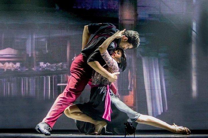 ブエノスアイレスの港とホテルからのプライベートトランスファーを含むマデロタンゴショー