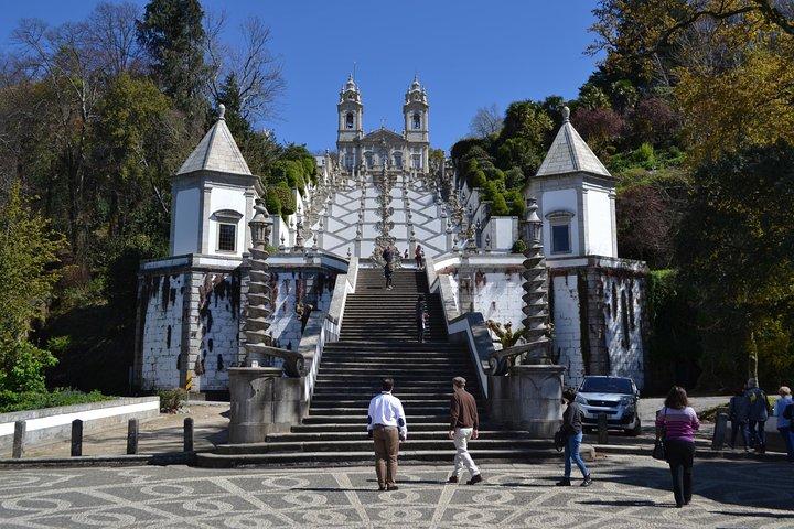 Excursão privada de meio dia de Braga a partir de Porto com Bom Jesus