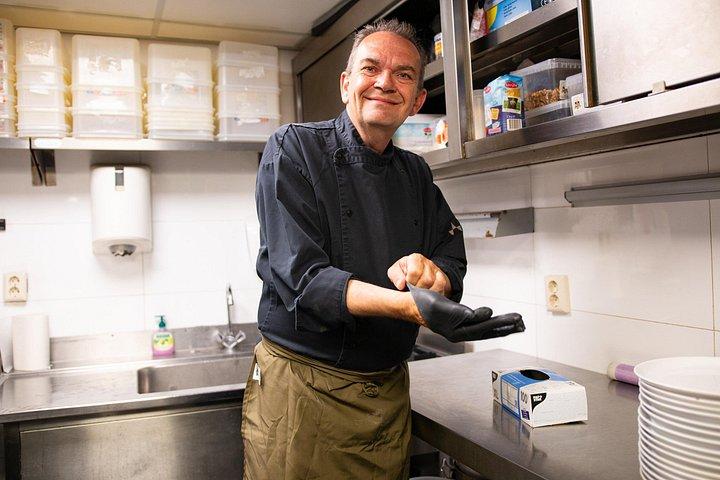 Amsterdam: 
Schokoladenfondue im Dunkeln