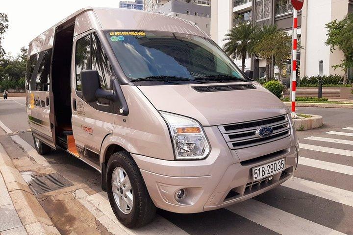 Trasferimento privato di andata e ritorno Ho Chi Minh - Vung Tau (16 posti auto)