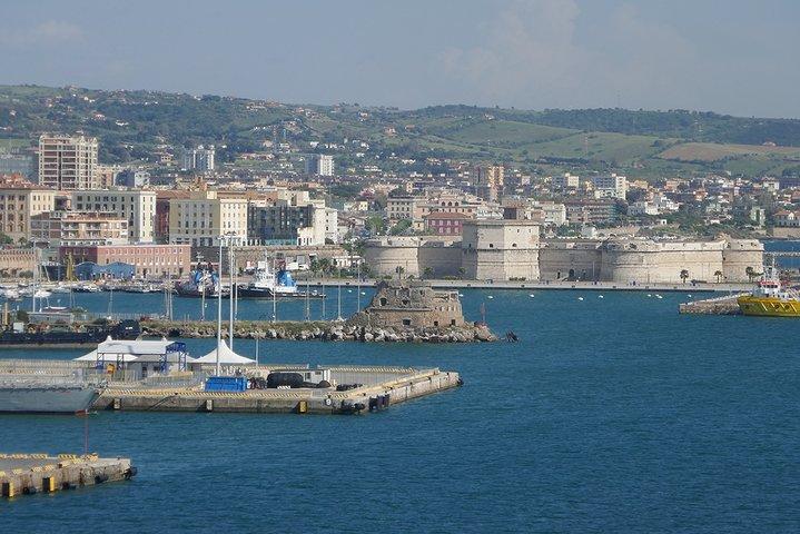 Transfert de l'aéroport de Rome FCO au port de Civitavecchia en voiture de fonction