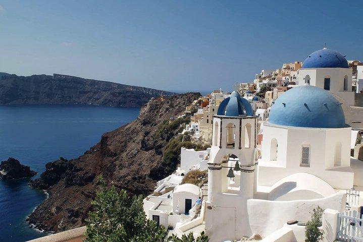 Excursão terrestre: excursão personalizável em Santorini