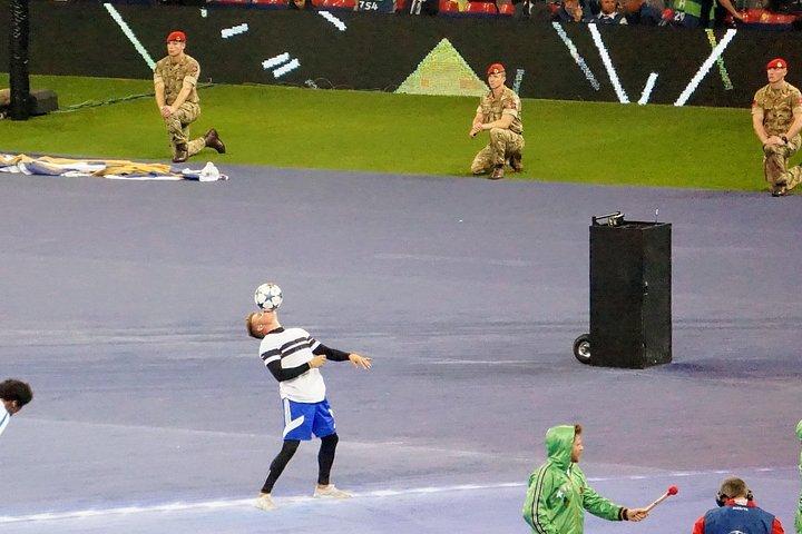 Freestyle fodboldværksted i England