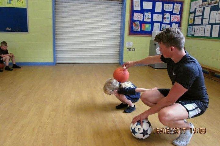 Freestyle fodboldværksted i England