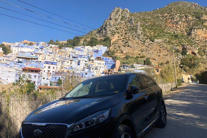Privat overførsel Chefchaouen til Casablanca eller CasaAirport ViceVersa (en vej)