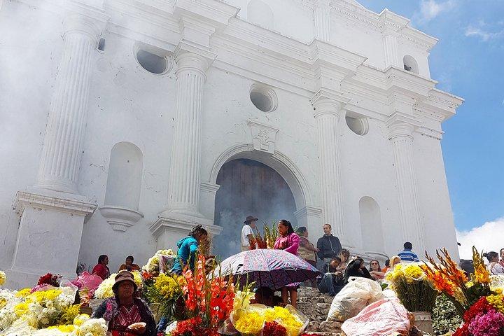 Full Day Tour: Chichicastenango Maya Market og Lake Atitlan fra Antigua