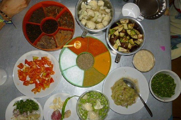 ラージャスターン州の伝統料理 料理教室体験