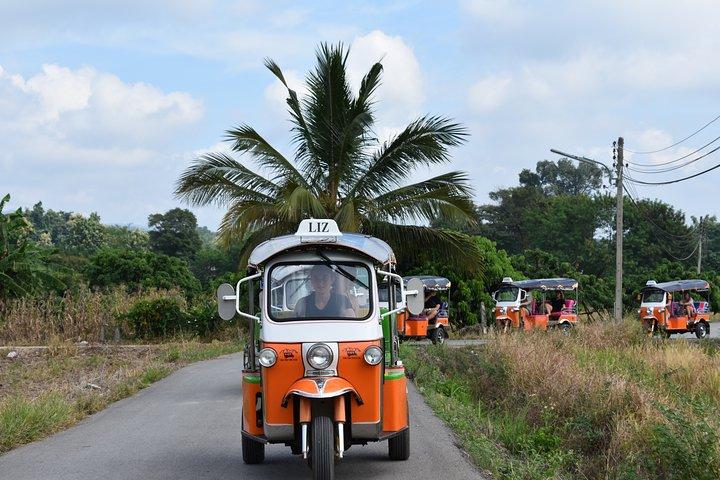 Heldags chaufførdrevet Tuk Tuk Adventure i Chiang Mai inklusive rafting
