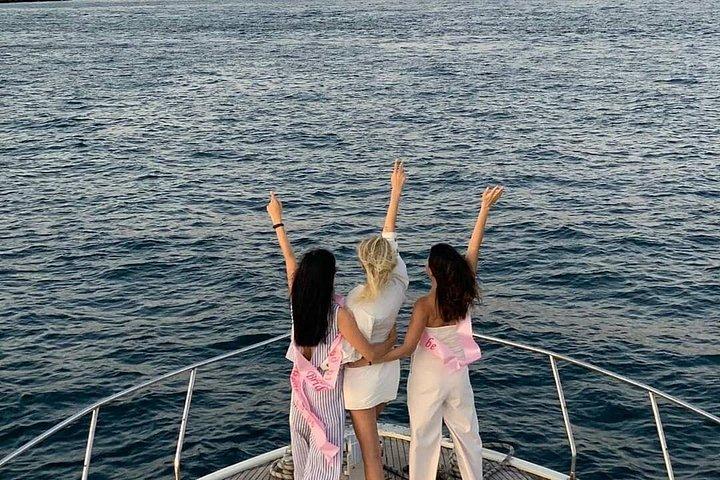 イスタンブール ボスポラス海峡の豪華ヨットでのサンセット クルーズ