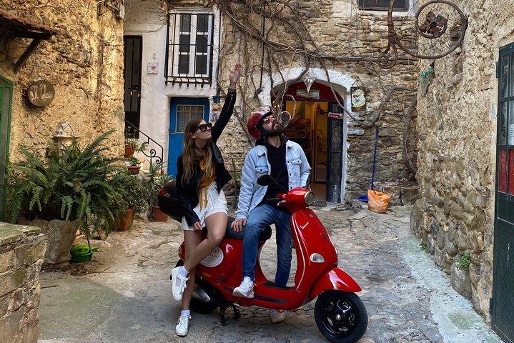 Vespa Tour in Sanremo for half a day