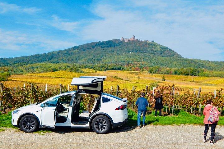 5H00 ALSACE PRIVATE TOUR-Castle, Aldeias, Vinho, Condução amigável