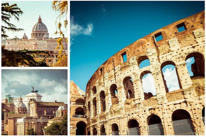 Rom-Tour mit Kolosseum, Vatikanische Museen, Reiseleiter und Fahrer