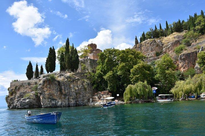Ohrid-Tour und ein hausgemachtes Mittagessen im Dorf Kuratica an einem Tag von Ohrid
