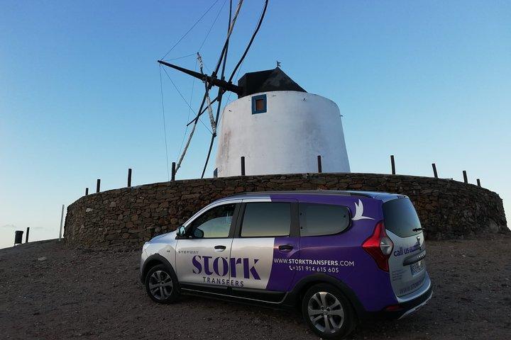 Stork Transfers - Privétransfer van Albufeira naar Faro Airport (maximaal 4 pax)