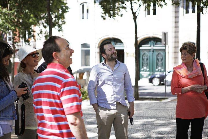 Lissabon Sightseeing-bytur med lille gruppe med transport
