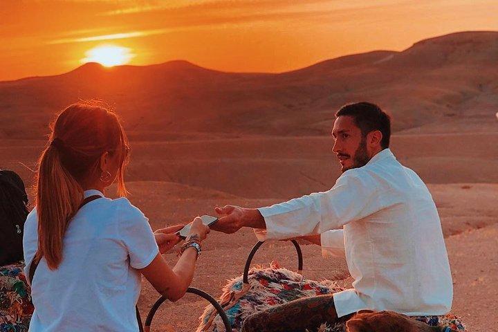 Magical Dinner In Agafay Desert & Sunset Experience From Marrakech