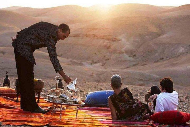 Magical Dinner In Agafay Desert & Sunset Experience From Marrakech