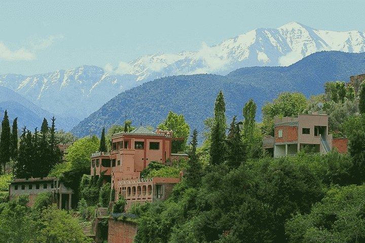 Atlasbergen Ridning Dagstur från Marrakech