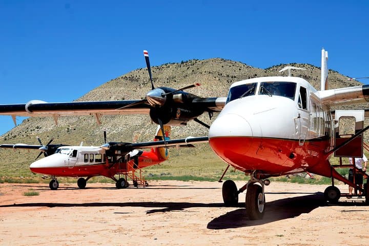 Grand Canyon North Rim Tour by Airplane with ATV or 4x4 Ride