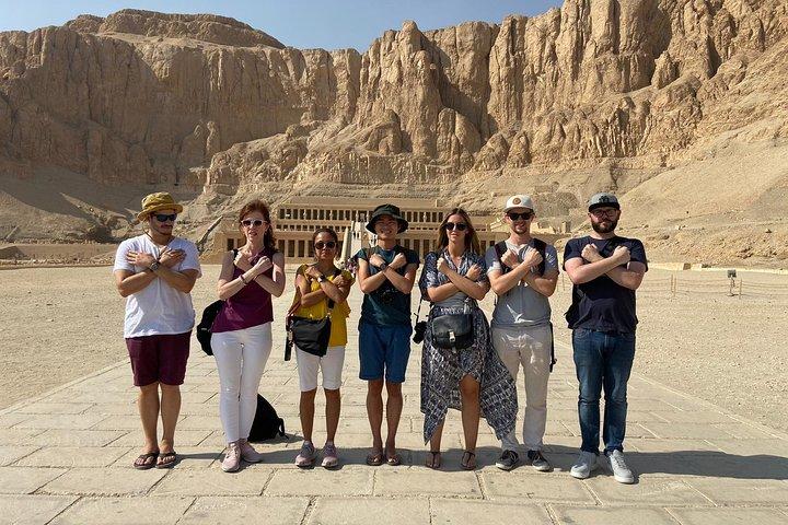 Luxor Hoogtepunten Oost- en Westoever + Lunch en Felucca-rit
