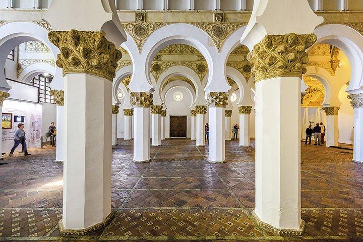 Visite privée d'une demi-journée de Tolède Cathédrale Saint-Tomé et synagogue
