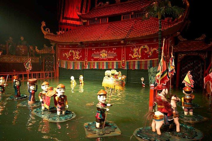 Hoppa över kön: Entrébiljetter till Thang Long Water Puppet Theatre