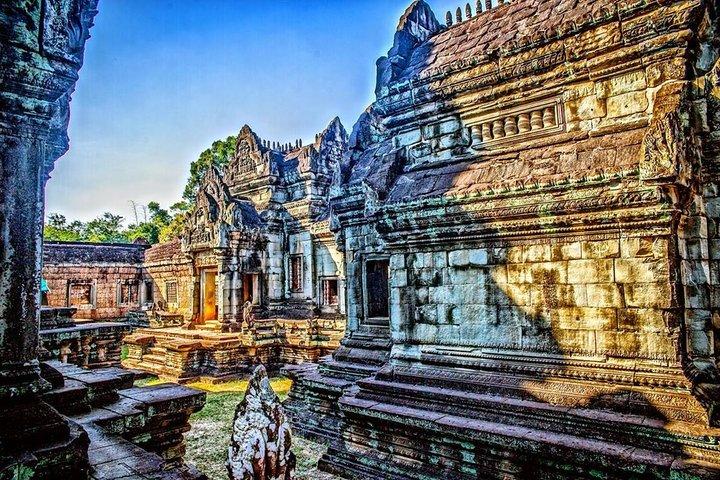 4日間（ツアーアンコール寺院群、ジャングルの寺院、地元の人々のライフスタイル）