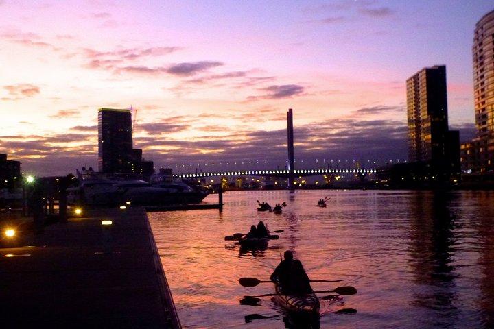 Tour di Melbourne City Twilight Kayak