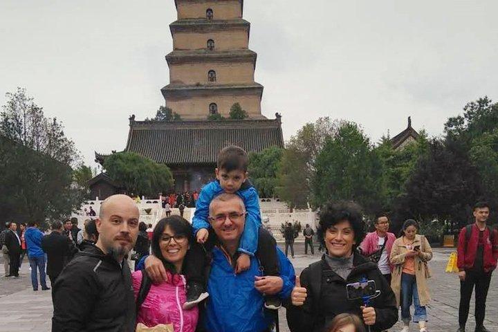 Economische Xi'an City 4-5 uur durende wandeltocht - Giant Wild Goose Pagoda & The Bell Tower