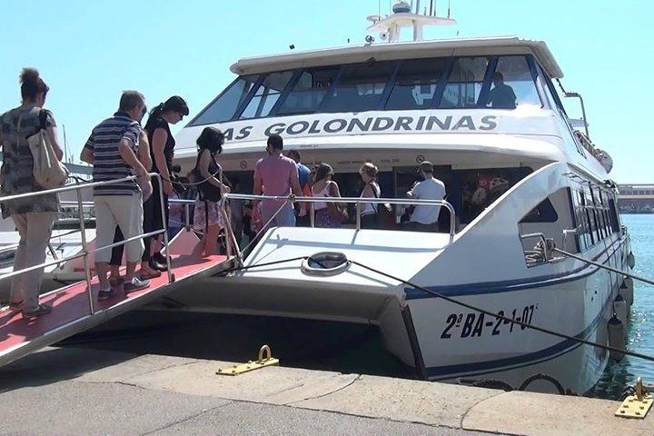 Las Golondrinas Barcellona 60-min giro in barca