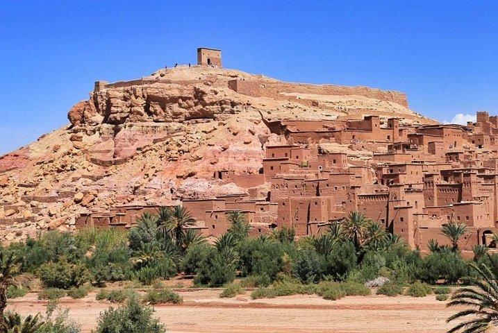Marrakesch nach Ouarzazate: Privater Tagesausflug zur Kasbah Ait-ben-hadou