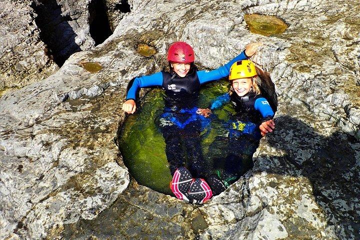 Canyoning in Almbach mit einem staatlich geprüften Guide